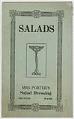 Image of Salads - Mrs. Porter's Salad Dressing, circa 1915