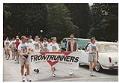 Image of Frontrunners Gay and Lesbian Running Club marching in Pride parade, Seattle, 1993