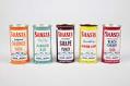 Image of Collection of five Shasta soda cans from the Boeing Wind Tunnel, ca. 1950s