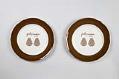 Image of Pair of plates from The Polynesia restaurant, 1960s-1980s