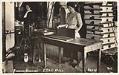 Image of Women working at a binding machine in Everett, circa 1915