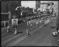 Image of Chinese community marchers in Potlatch parade on Second Avenue, Seattle, 1938